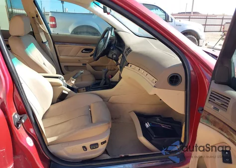 2001 BMW 540I из США, поврежденный, VIN WBADN53441GC98186